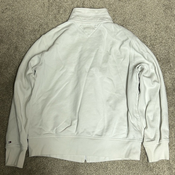 Vintage Tommy Hilfiger White Zip Up Hoodie - Picture 8 of 8